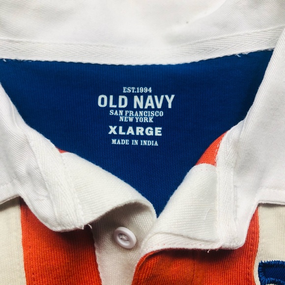 NWT Old Navy Size 14 Vivid Colorblock Collared Shirt - Picture 9 of 13